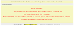 Desktop Screenshot of miscanthus-kaufen.de