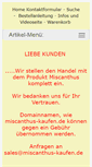 Mobile Screenshot of miscanthus-kaufen.de